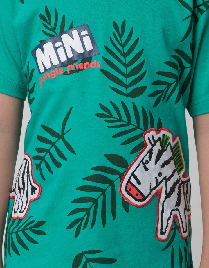 Little M Zebra Apps Boys T-Shirt
