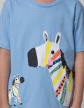 Little M Zebra Apps Boys T-Shirt