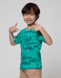 Little M Short Sleeve T-Shirt Croco