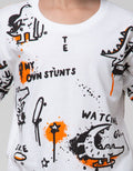Little M Short Sleeve T-Shirt Dino Watch Me Go