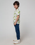 Little M Alligator Print Kaos Anak Laki-Laki