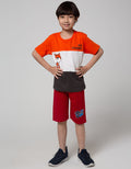 Little M Short Sleeve T-Shirt Cut N Sewn Application