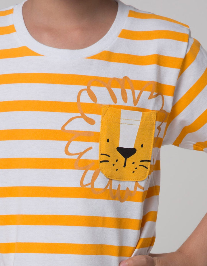 Little M Short Sleeve T-Shirt Tiger
