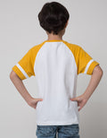 Little M 3/4 Raglan Tiger Fabric Application