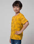Little M Short Sleeve Tiger Print T-Shirt Casual