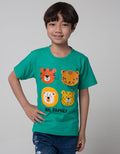 Little M Short Sleeve T-Shirt Animal Chennile Flip Application