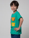 Little M Short Sleeve T-Shirt Animal Chennile Flip Application