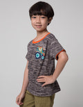 Little M Short Sleeve Tiger T-Shirt Material Yd Pattern