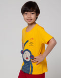 Little M Short Sleeve T-Shirt Monkey Aplikasi
