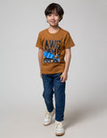 Little M Splash Aps Truck Kaos Anak Laki-Laki
