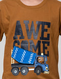 Little M Splash Aps Truck Kaos Anak Laki-Laki