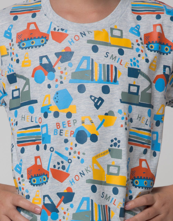 Little M Short Sleeve T-Shirt Hello Beep Beep