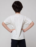 Little M Short Sleeve T-Shirt Print Car Aplikasi