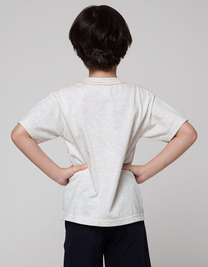 Little M Short Sleeve T-Shirt Print Car Application