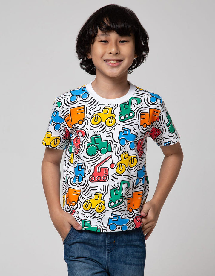 Little M Short Sleeve T-Shirt Car