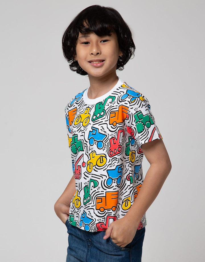 Little M Short Sleeve T-Shirt Car