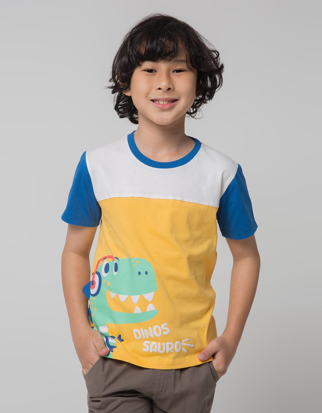 Little M Short Sleeve T-Shirt Cut N Sewn Aplikasi