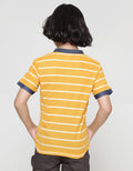 Little M Short Sleeve T-Shirt Print Henley Wafer