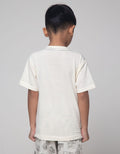 Little M Henley Wafer Kaos Anak Laki-laki