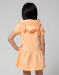 Little M Short Sleeve Midi Dress Kantong Bunny 2 Arbun