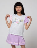 Little M Short Sleeve Super Bunny T-Shirt Drawstring Bottom