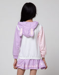 Little M Sweatshirt Hoodie Aplikasi Super Bunny