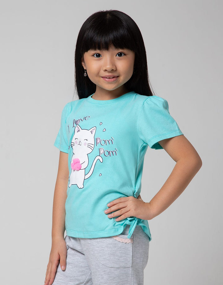 Little Hand Cat Girls T-Shirt