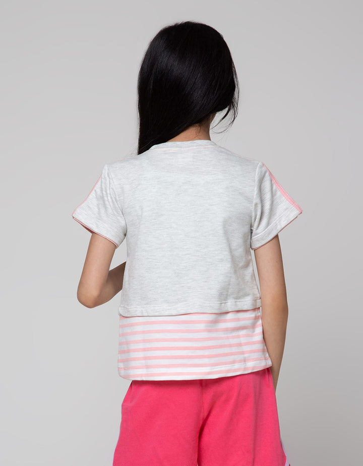 Little M Ameow Double Kaos Anak Perempuan