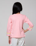 Little M Stripe Colorfull Kaos Anak Perempuan