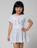 Little M Short Sleeve Midi Dress Daily Ballerina Cat