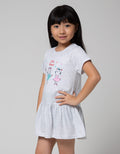 Little M Short Sleeve Midi Dress Daily Ballerina Cat