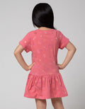 Little M Daily Print Midi Dress for Girls