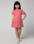 Little M Daily Print Midi Dress for Girls