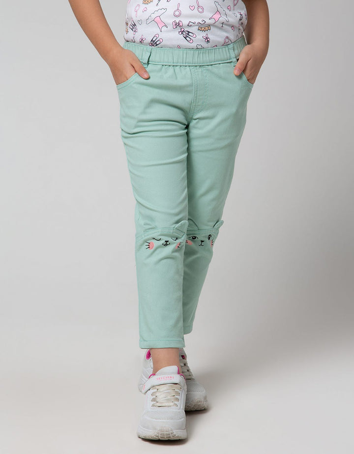 Little M Long Pants Jegging Woven 1