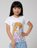 Little M Short Sleeve T-Shirt Anime Girl 1
