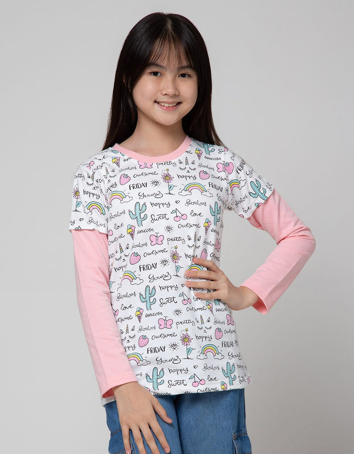 Aero Long Sleeve T-Shirt Full Print Double Sleeve Meowgical