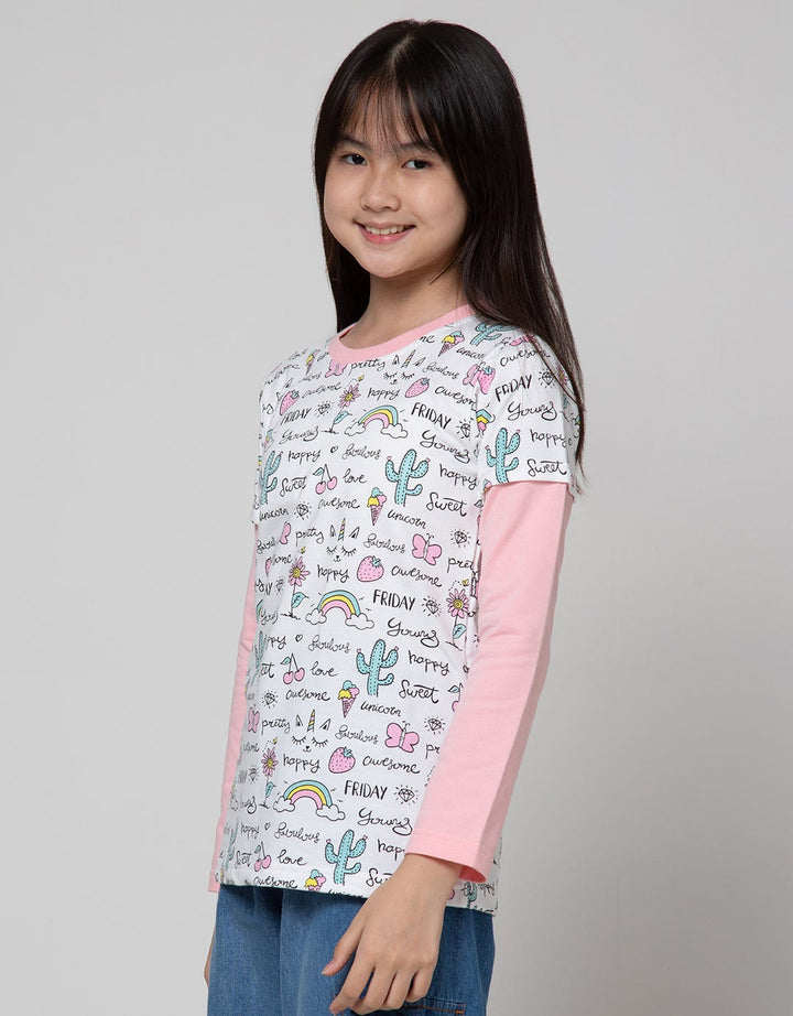 Aero Long Sleeve T-Shirt Full Print Double Sleeve Meowgical