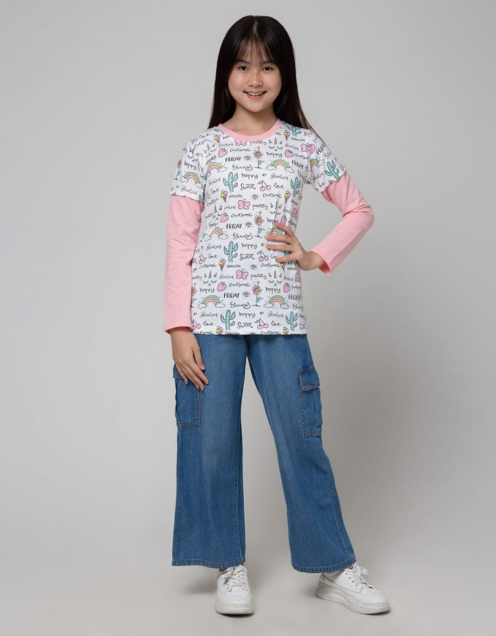 Aero Long Sleeve T-Shirt Full Print Double Sleeve Meowgical