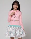 Aero Long Sleeve Midi Dress Hoody Meowgical