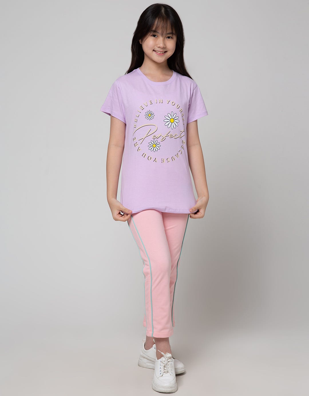 Aero Jogger Piping Meowgical Celana Anak Perempuan