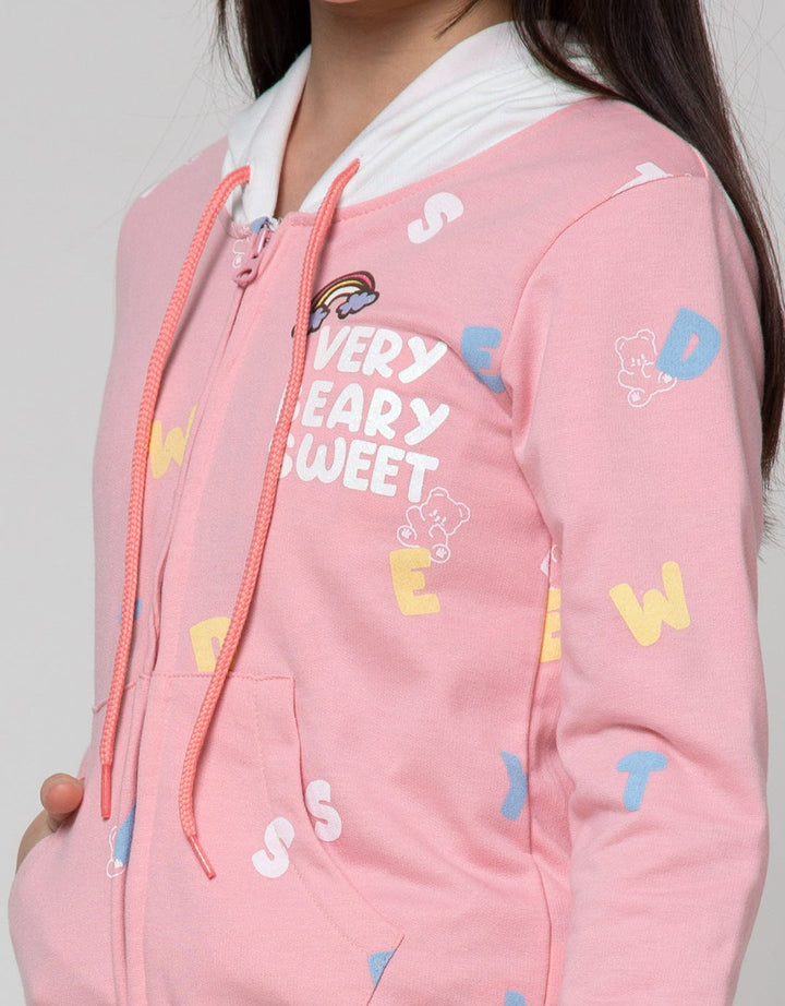 Aero Jacket Hoodie Very Beary Sweet