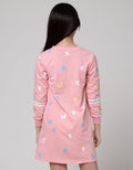 Aero Long Sleeve Midi Dress Knit Very Beary Sweet