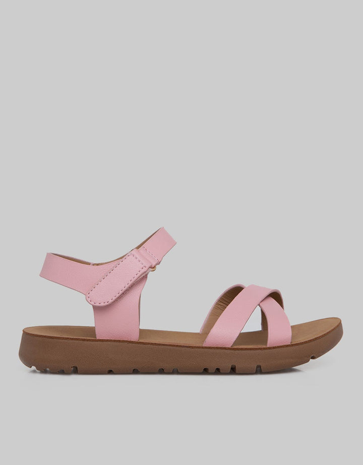 Nevada Ankle Strap Sandals With Velcro