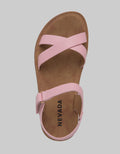 Nevada Ankle Strap Sandals With Velcro