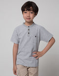 Little M Lacoste Stripe Kaos Anak Laki-laki