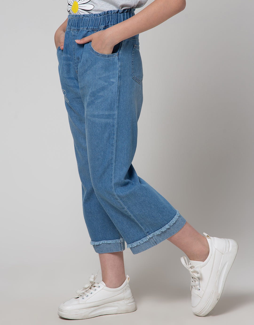 Aero Denim Long Pants Capri Fox Kids