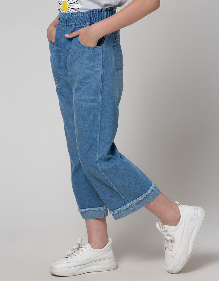Aero Denim Long Pants Capri Fox Kids