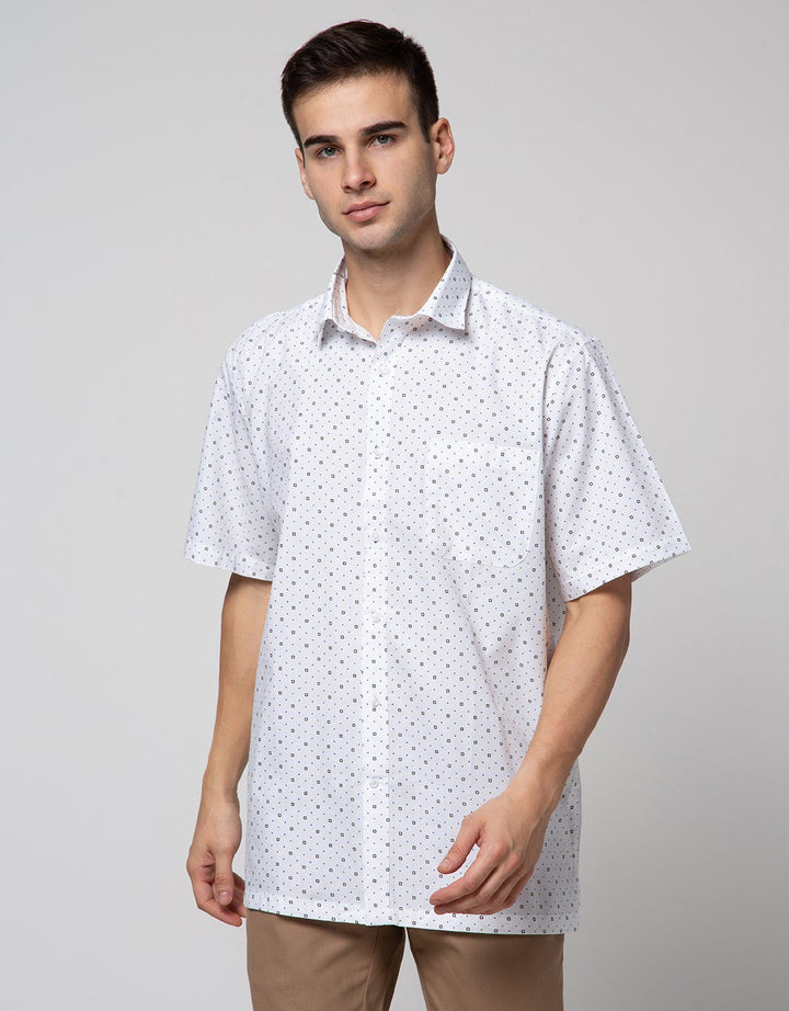 Cole Dotted Print Men's Shirt