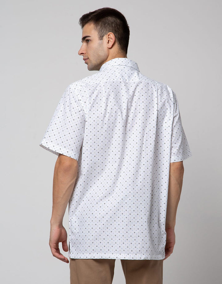 Cole Dotted Print Men's Shirt