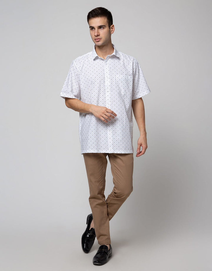 Cole Dotted Print Men's Shirt